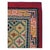 A vintage Tibetan throw rug handmade during the mid-20th century. Measures: 2' 10" x 4' 8".