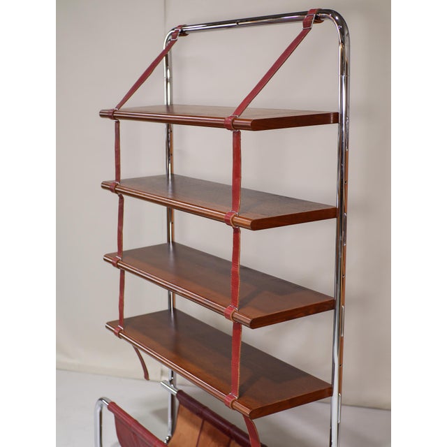 Wood Jumbo Bookcase by Luigi Massoni for Poltrona Frau, 1970s For Sale - Image 7 of 14