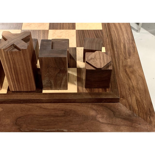 Custom Chess Set and Game Table For Sale - Image 11 of 17