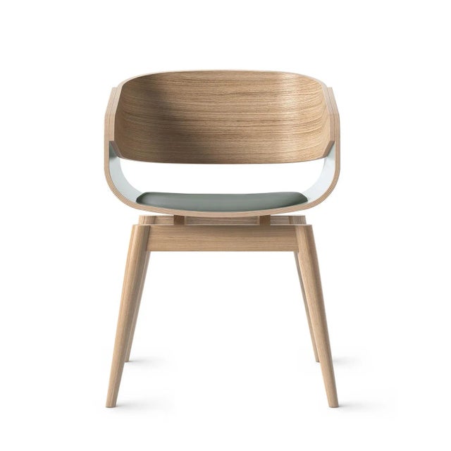 Not Yet Made - Made To Order 4th Armchair with Soft Grey Seat by Almost For Sale - Image 5 of 5