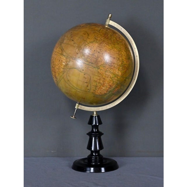 Late 19th Century Globe from J. Forest, 1890s For Sale - Image 13 of 18