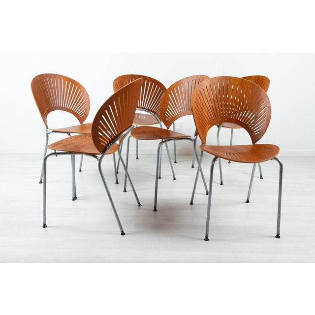 Trinid Dining Chairs in Teak by Nanna Ditzel, 1990s, Set of 6 For Sale - Image 3 of 18