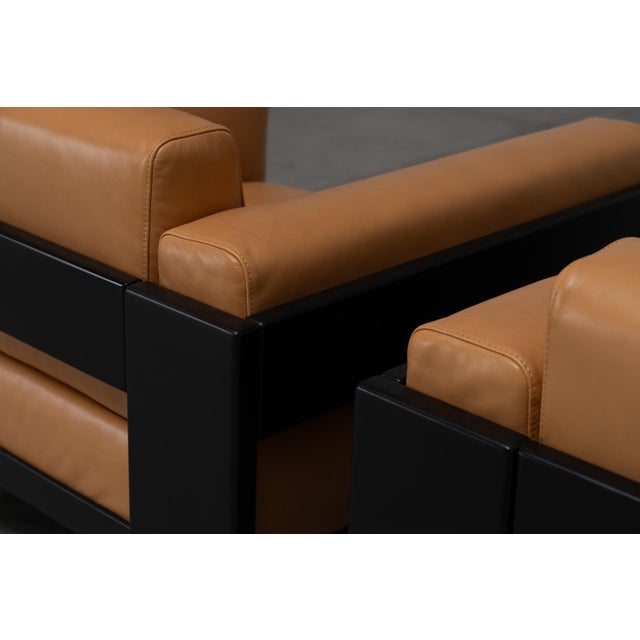 Vintage Bastiano Club Chairs by Afra and Tobia Scarpa for Gavina, 1960s, Set of 2 For Sale - Image 10 of 18