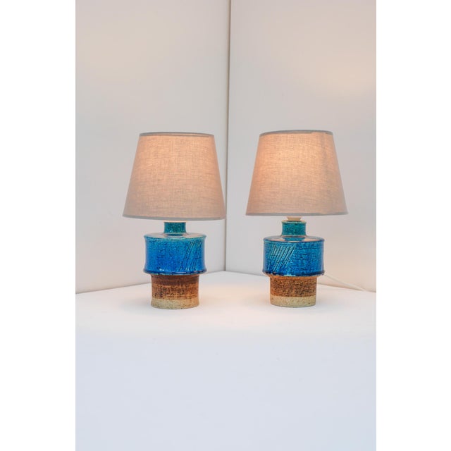 Mid-Century Modern Table Lamps by Inger Persson for Rörstrand, 1960s, Set of 2 For Sale - Image 16 of 17