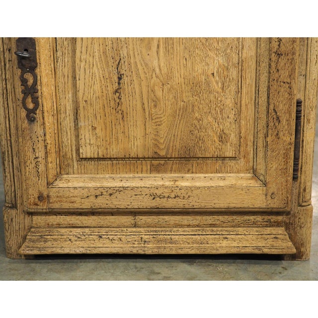 Bleached French Oak Confiturier Cabinet, Early 1900s For Sale - Image 14 of 14