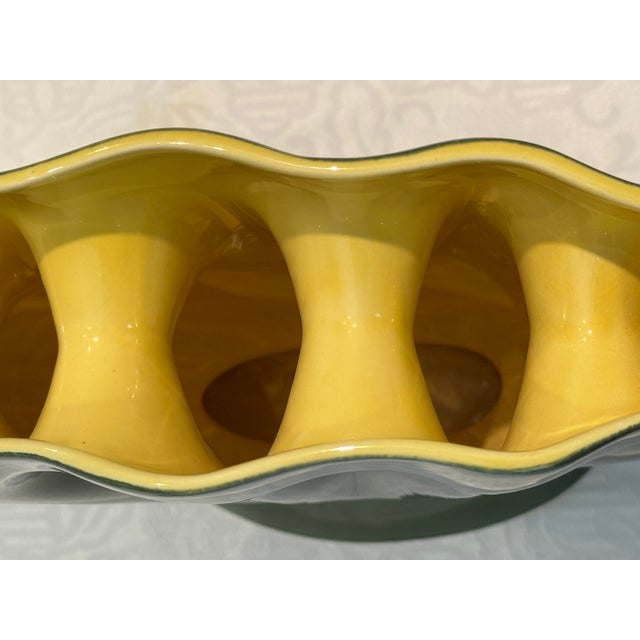 1950s Midcentury Modern Multi-Neck Vase by Red Wing For Sale - Image 5 of 6