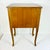 1970s Vintage French Provincial Hollywood Regency Walnut & Burl Wood Side Table or Night Stand For Sale - Image 13 of 17