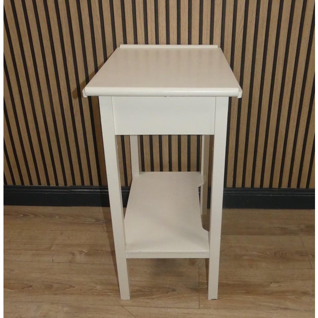 Long-Legged Dresser Sewing Table with White Shelf For Sale - Image 3 of 11
