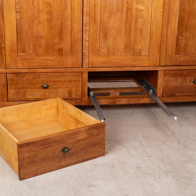 Antique Biedermeier Wardrobe, 1860s For Sale - Image 6 of 9