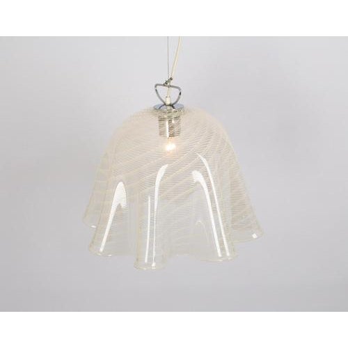 1970s Large Pendant Light attributed to Kalmar-Fazzoletto, Austria, 1970s For Sale - Image 5 of 15