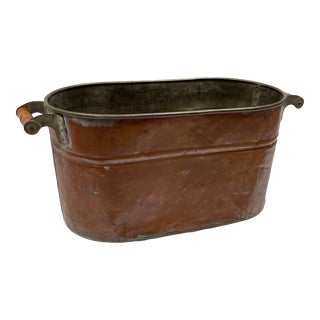 Early 1900s Copper Boiling Pot/Tub For Sale
