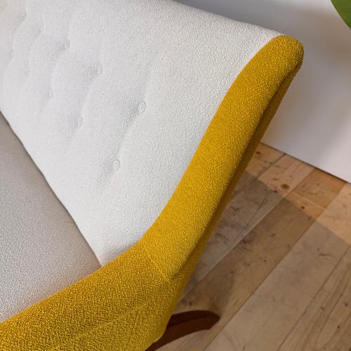 Vintage Three-Seater Teak Sofa, 1960s For Sale - Image 9 of 11