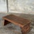 Small Low Bench in Antique Indonesian Teak, 1980s For Sale - Image 17 of 18