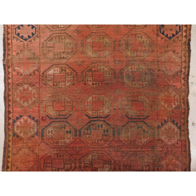 Antique Afghan Bokhara Rug. For Sale - Image 4 of 9