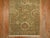 Contemporary 1950s Gold Green Persian Tabriz Rug - 2' x 4'3" For Sale - Image 3 of 6