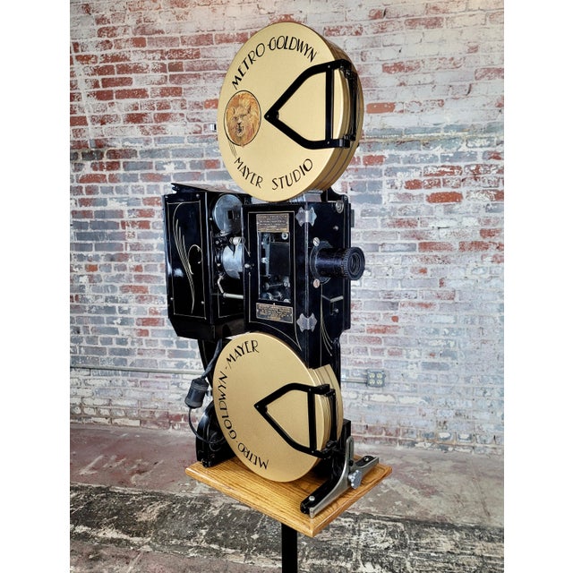Holmes 35mm Silent Movie Projector C.1920s Metro Goldwyn Meyer Chairish