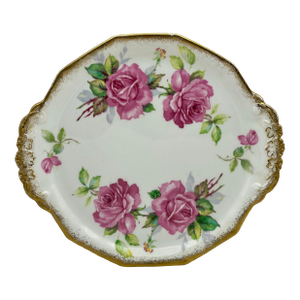 Mid 20th Century “Berkeley Rose” Royal Stafford China Bon-Bon Plate