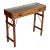 Vintage Letterpress Tray Top Console Table For Sale