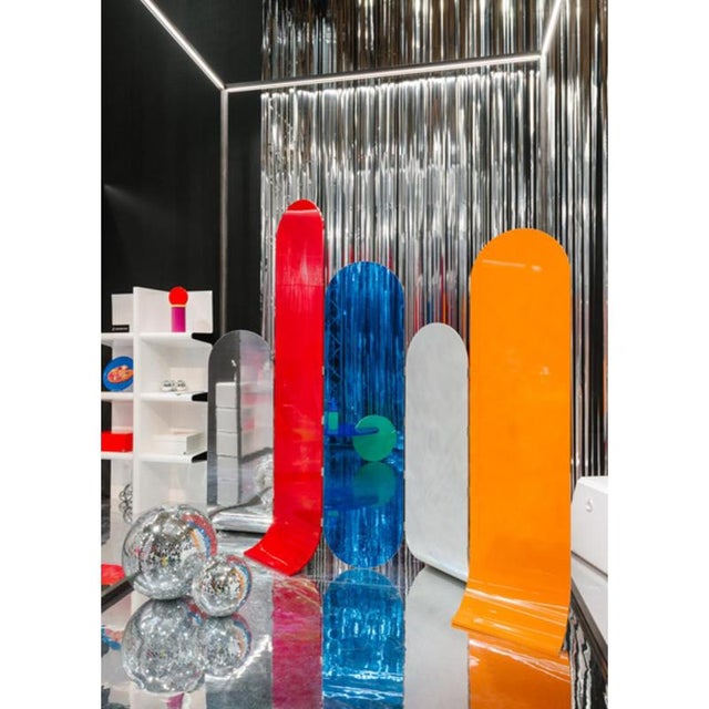 Galactica Bow Room Divider in Powder-Coated Aluminum by altreforme Dimensions: D 50 x W 250 x H 235 cm. Materials: Powder-...
