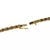 1990s Tiffany & Co. Germany Chain 14k Yellow Gold 3mm Textured Braided Necklace For Sale - Image 5 of 5
