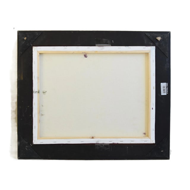 Silvio Silvestri, Listed Artist Southwestern Canyon Landscape Painting Including the Antiqued Gold Wood Frame For Sale - Image 10 of 12