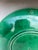 Late 19th Century English Green Majolica Plate Circa 1890 For Sale - Image 5 of 6