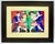 A wonderful vibrant gouache painting by John Grillo titled 'Tango' signed and dated Feb.3 98 framed 28.5" x 22.75" paper...