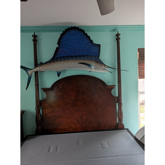 Charleston , Mahogany King bed frame Beautiful 4 posts