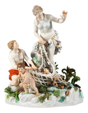 Large Mythological Figurine from Meissen, 1870