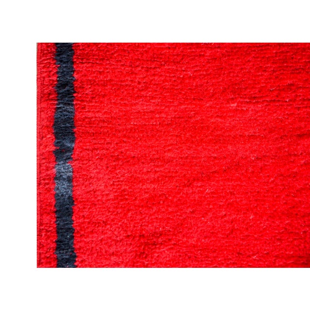 Late 20th Century Late 20th Century Vintage Moroccan Runner For Sale - Image 5 of 11