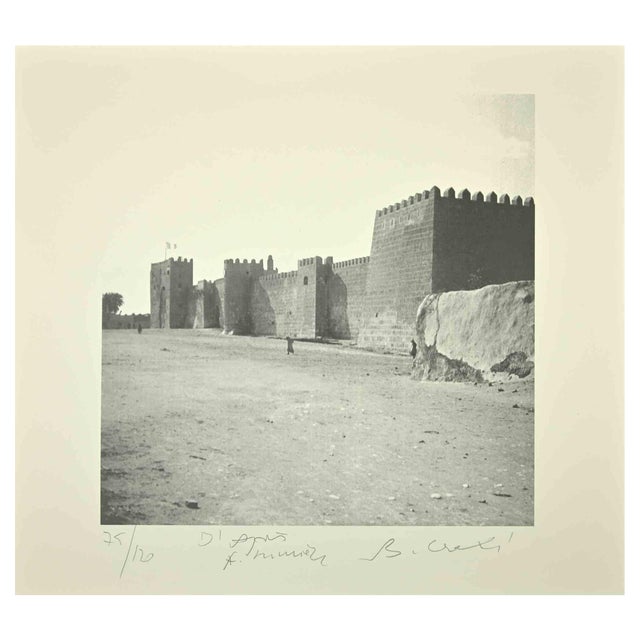 Bettino Craxi, Gate, Tunis, Photolithograph, 1996 For Sale