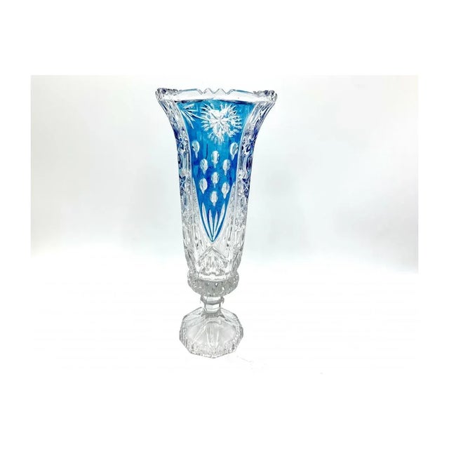 1970s German Glass Vase by Huta Anna, 1970s For Sale - Image 5 of 8