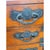 Antique Red Japanese Tansu Drawer Chest For Sale In Milwaukee - Image 6 of 11