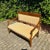 2-Seater Walnut Bench For Sale - Image 4 of 12