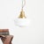Antique Church Opaline Pendant Light, 1920s For Sale - Image 4 of 4