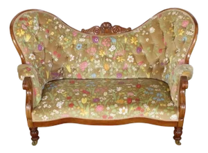 Restoration Period Small Cherry Ear Sofa