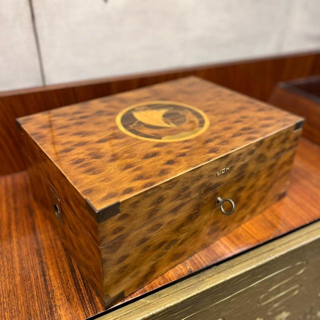 Vintage French Tobacco Box, 1960s For Sale - Image 4 of 18