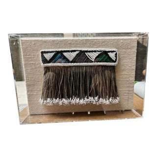 Vintage Ndebele S, Africa People Lighabi Framed For Sale