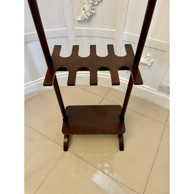 Antique George III Mahogany Boot Rack, 1820 For Sale - Image 4 of 11