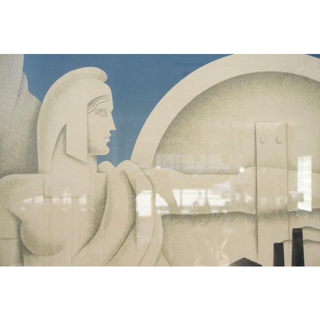 French Art Deco Poster For Sale - Image 4 of 7