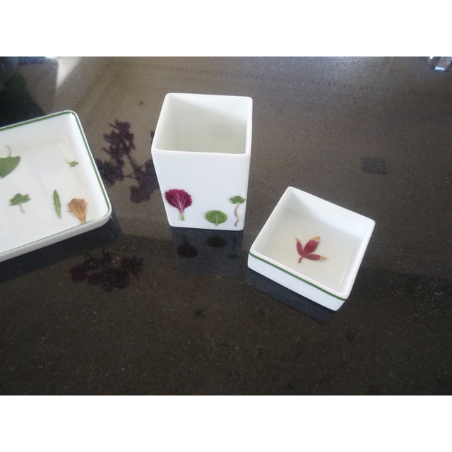 Hermès Hermes Mesclun Porcelain Small Tray and Trinket Box For Sale - Image 4 of 7