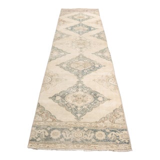 Vintage Oushak Runner for Kitchen For Sale