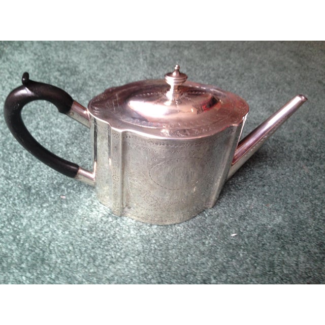 Antique English III Aldridge & Green, London, Sterling Silver Teapot Chairish