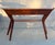 Mid-Century Modern Panache Pair of Walnut Mid Century Modern Style Axel Consoles For Sale - Image 3 of 6