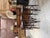 Set of 4 bentwood stools with faux leather seats. In good condition, with a beautiful patina from use. I have official...