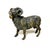 Figurative Antique 1800's Austrian Miniature Bronze Ram Statue Figure Sculpture Realistic For Sale - Image 3 of 13