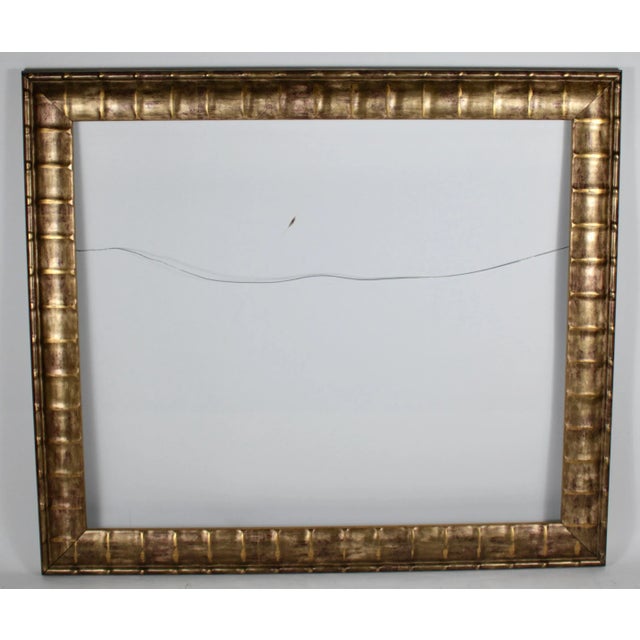 Contemporary Gold Wash Picture Frame | Chairish