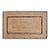 Hand-Woven Natural Jute Floor Mat For Sale