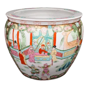 1950's Vintage Art Deco Ceramic Decorative Jardiniere