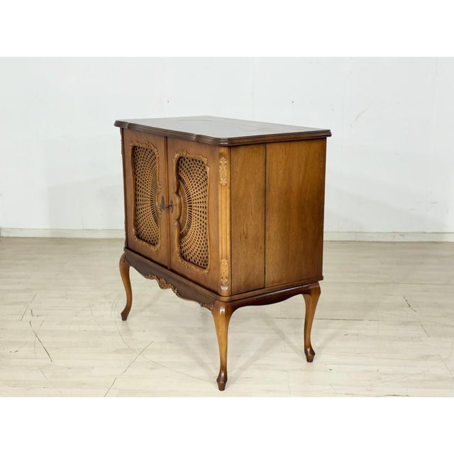 Antique Baroque TV & Phonograph Cabinet, 1970s For Sale - Image 5 of 11